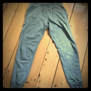 women’s gray joggers